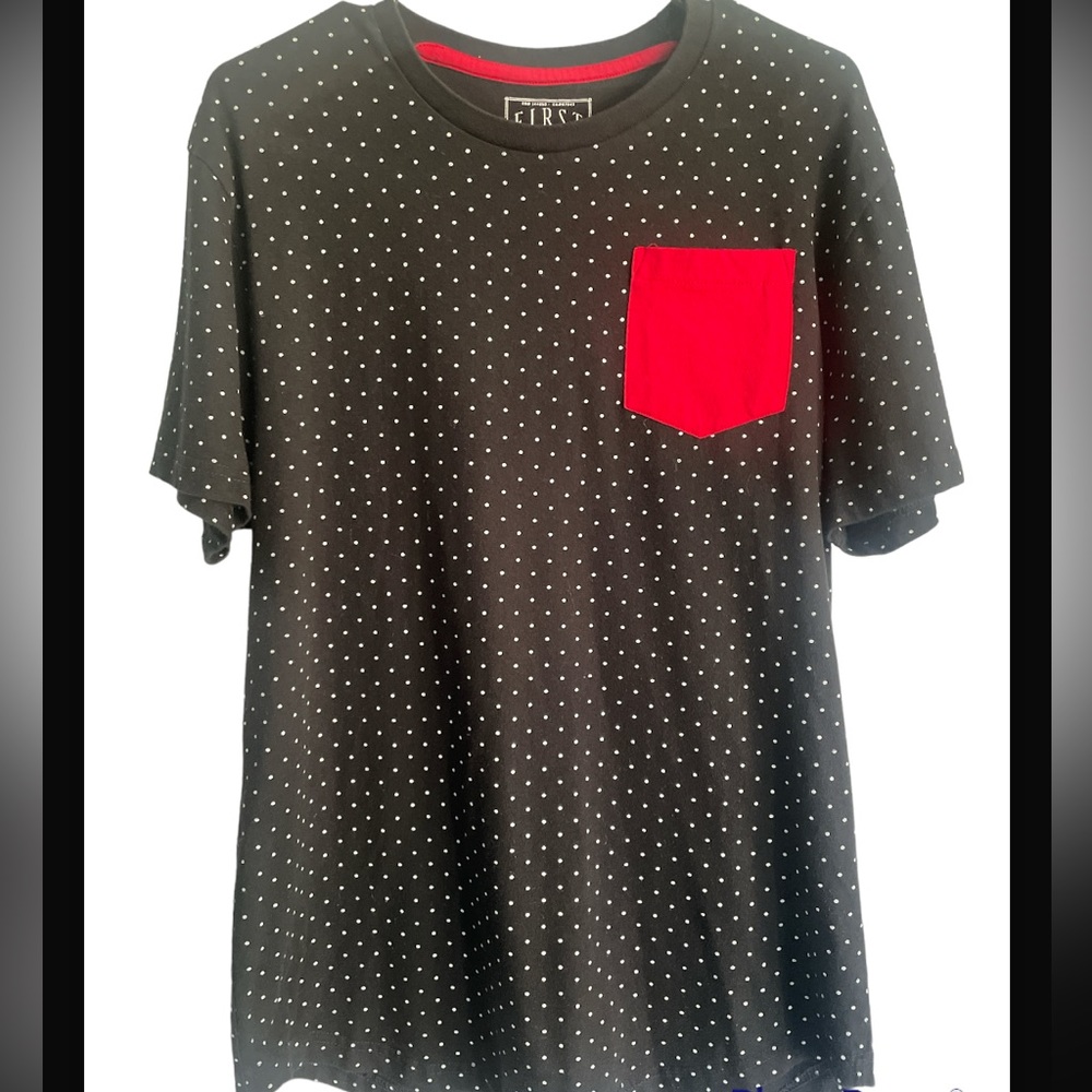 Mens First Draft Short Sleeve Tee with Small front Pocket